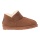 Warmbat Hausschuhe Pantoffel Willow Suede mit Merino Schaffell cognacbraun Damen